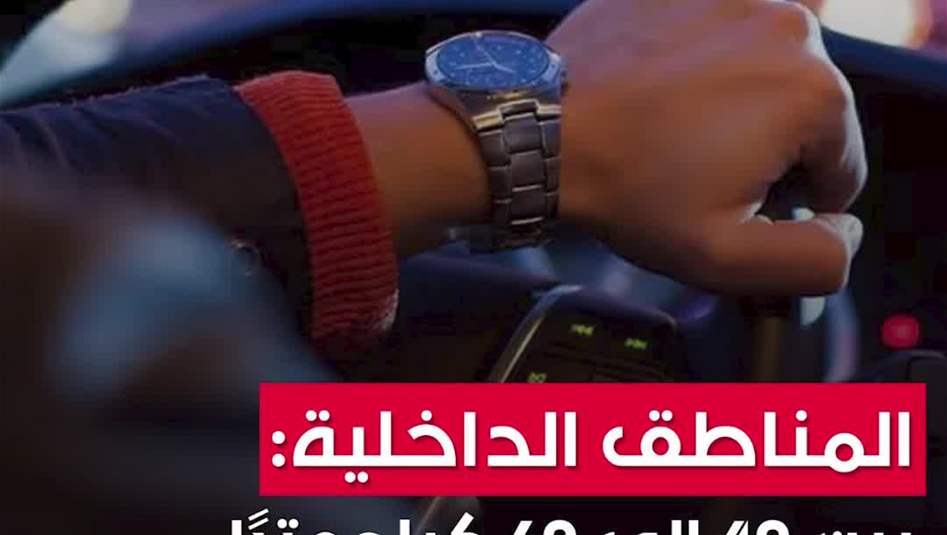  لتلافي الغرامات والحوادث.. تحديد السرعة داخل المناطق وخارجها