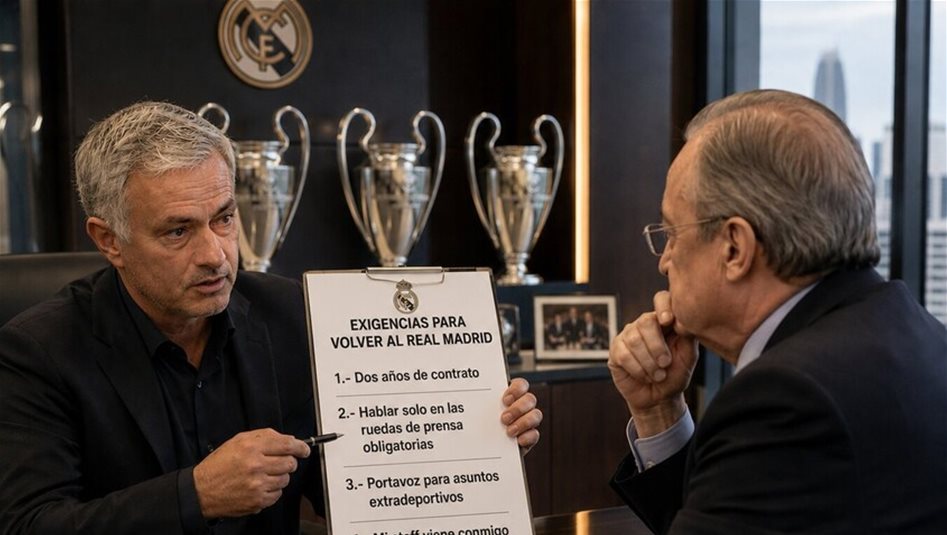 مورينيو يضع 9 شروط للعودة إلى ريال مدريد