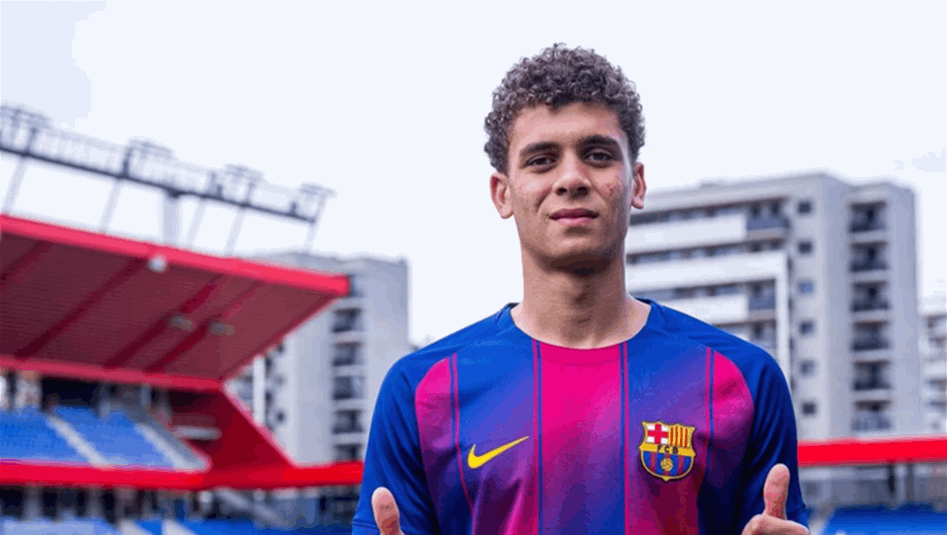 لاعب عربي يقود برشلونة لنصف نهائي كأس الأبطال للشباب