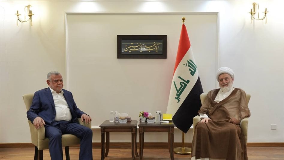 العراق – الشيخ حمودي والعامري يدعوان إلى الحفاظ على تماسك الإطار والإسراع في استكمال الكابينة الوزارية العراق – الشيخ حمودي والعامري يدعوان إلى الحفاظ على تماسك الإطار والإسراع في استكمال الكابينة الوزارية