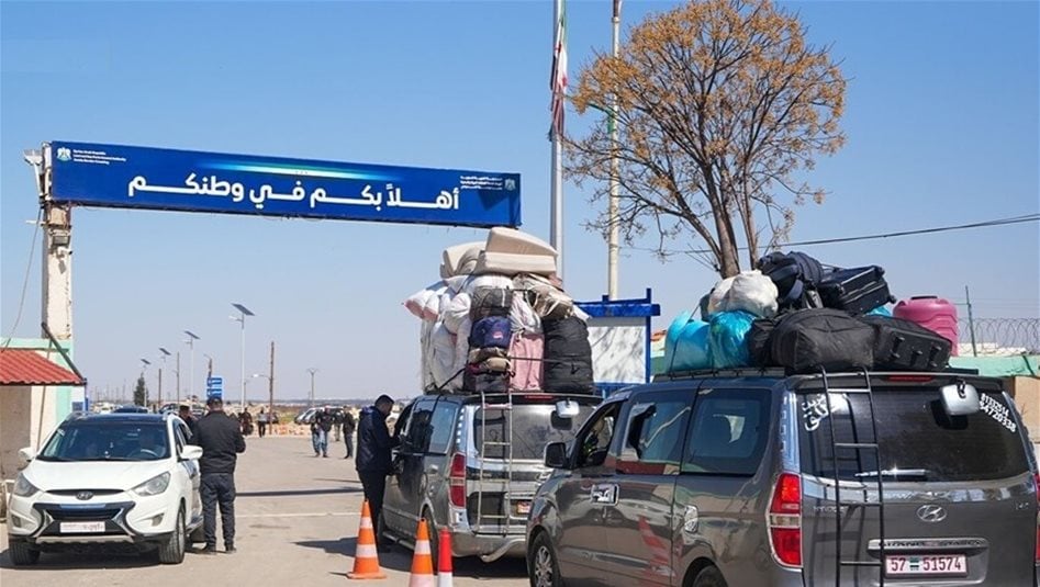 سوريا تكشف إحصائية للعائدين طوعا من لبنان