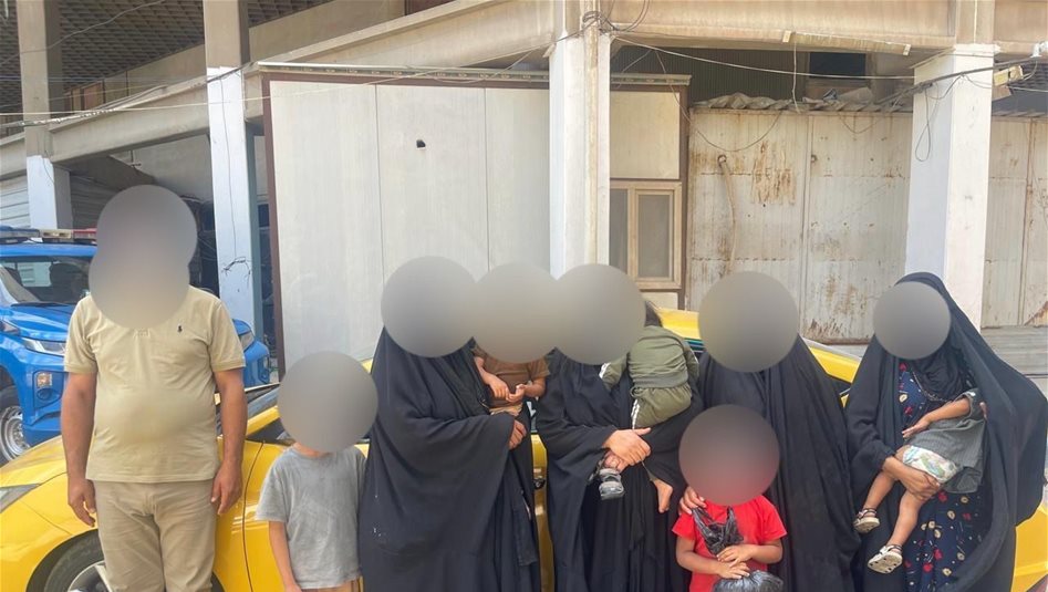 Bağdat’ta dilenci kadınları taşıyan şüpheli yakalandı