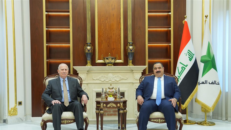 العراق – السامرائي يستقبل أسامة النجيفي ويبحثان استكمال الكابينة الحكومية العراق – السامرائي يستقبل أسامة النجيفي ويبحثان استكمال الكابينة الحكومية
