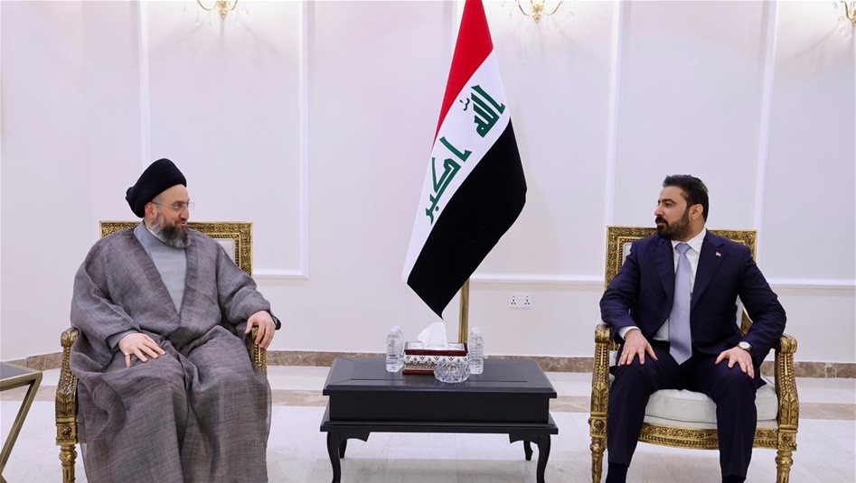 العراق – الزيدي والسيد الحكيم يؤكدان أهمية العمل التكاملي على أساس رؤية مشتركة لتعزيز الأمن والاستقرار