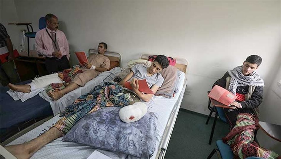 بغداد.. جرحى فلسطينيون بمدينة الطب يطلقون مناشدة: نعاني نقص العلاجات وارجعونا لمصر 