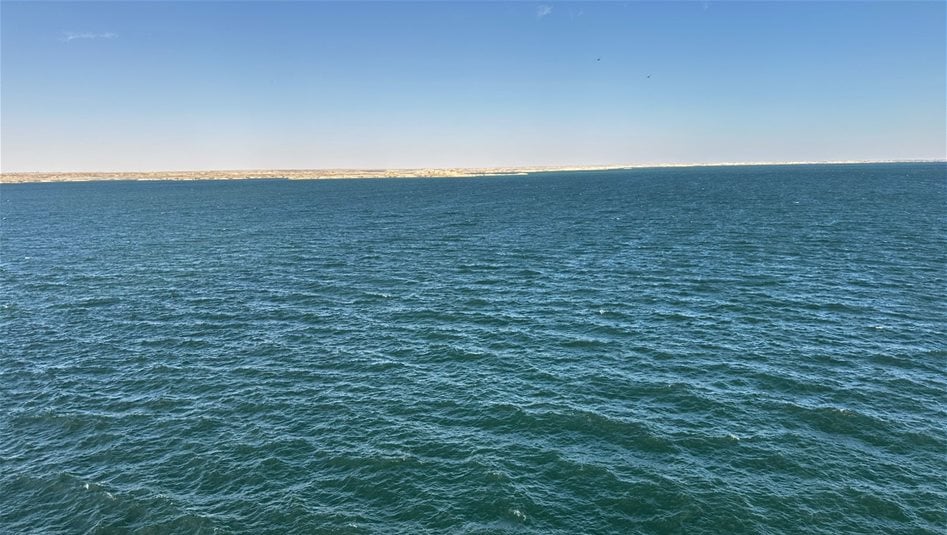 عدسة السومرية نيوز توثق بالصور الارتفاع الملحوظ في نهر الفرات بسد حديثة