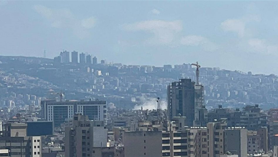 قصف يستهدف الضاحية الجنوبية لبيروت