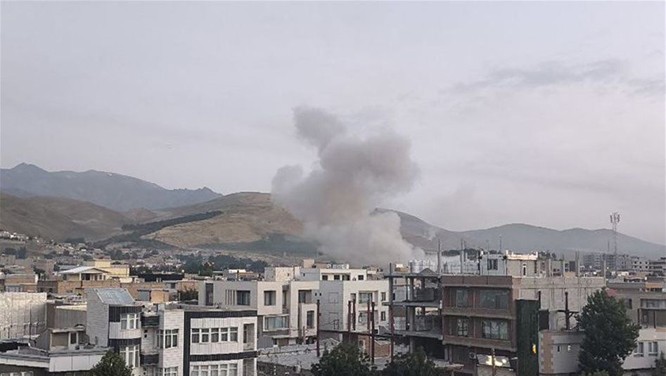 دوي انفجارات قوية في العديد من المدن الايرانية