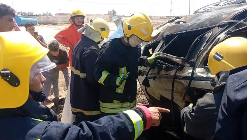انتشال 5 جثث بحادث سير على الطريق الرابط بين الديوانية وذي ق
