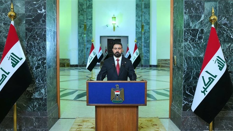 الزيدي يبعث رسالة إلى الشرع تتضمن تعزيز العلاقات بالمجالات الاقتصادية والأمنية