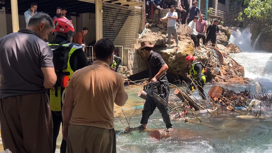 اليوم الثالث.. البحث عن طفلة من كربلاء جرفتها المياه الى حلب