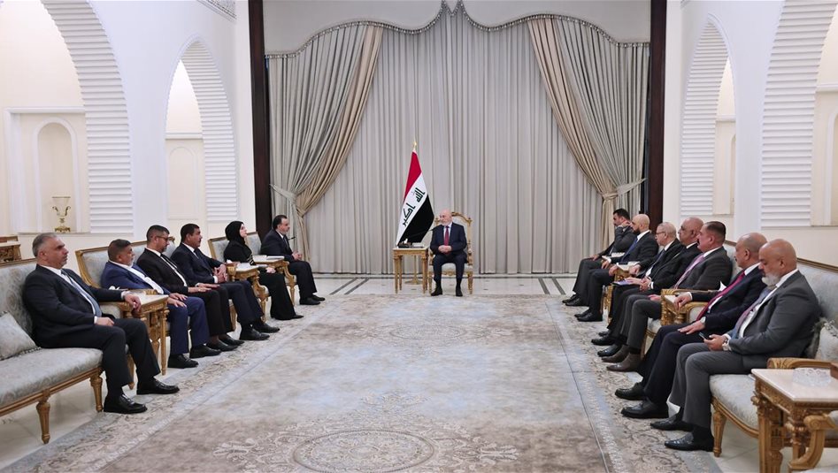 الحمداني يبحث مع رئيس الجمهورية عدد من الملفات المتعلقة بعمل مجلس محافظة بغداد