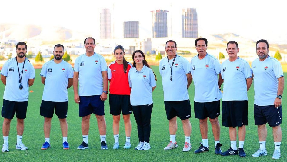 المحترفة كابريلا عمار تنضم لتدريبات منتخب ناشئات العراق في السليمانية 