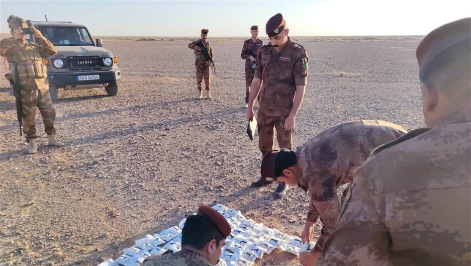 العراق – إحباط عملية تهريب 34 كغم من المخدرات عبر منطاد الهواء الساخن في الأنبار