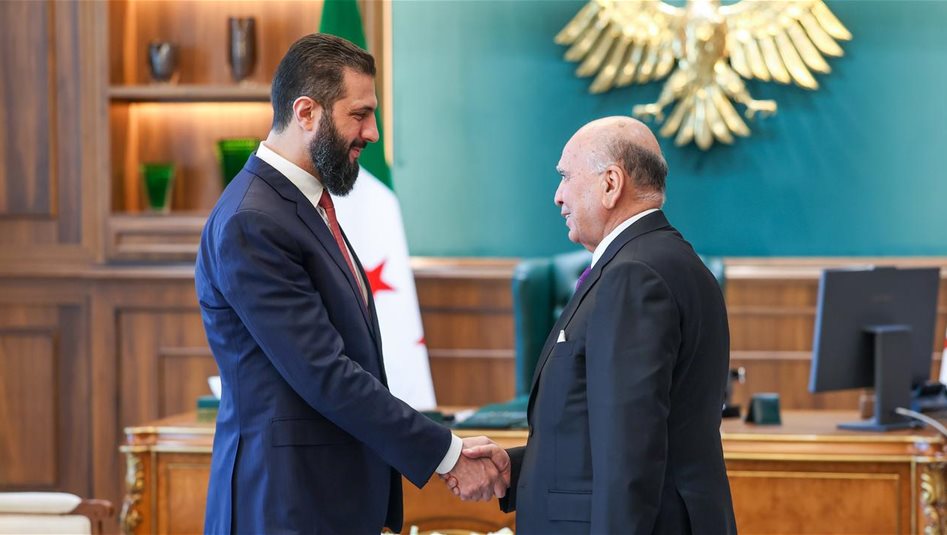 العلاقات الثنائية والتنسيق المشترك على طاولة مباحثات وزير الخارجية والرئيس السوري