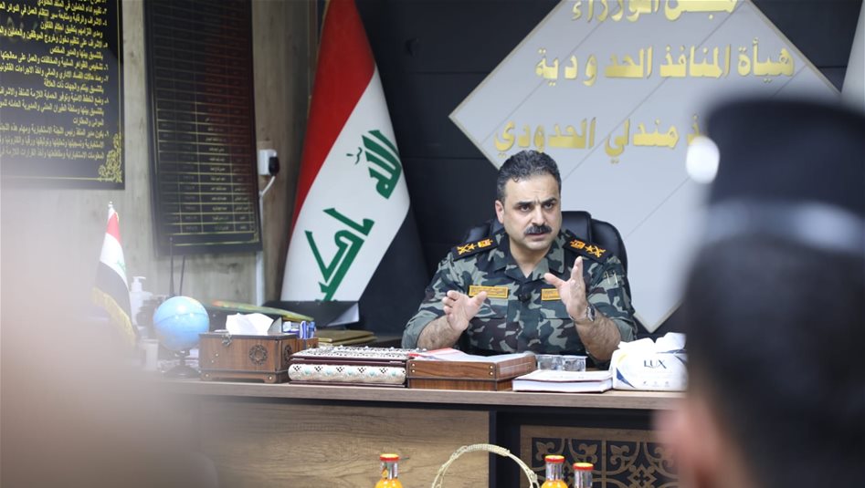 الوائلي يتفقد منفذي مندلي والمنذرية ويشدد على تعزيز الرقابة والحوكمة