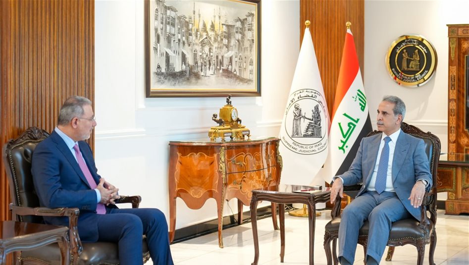 القاضي زيدان يستقبل رئيس جهاز الأمن الوطني الجديد لبحث التنسيق المشترك