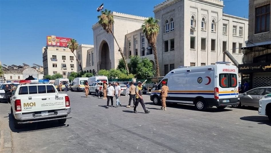 Şam'da kafede meydana gelen patlamada ölü ve yaralı sayısı 15'e.