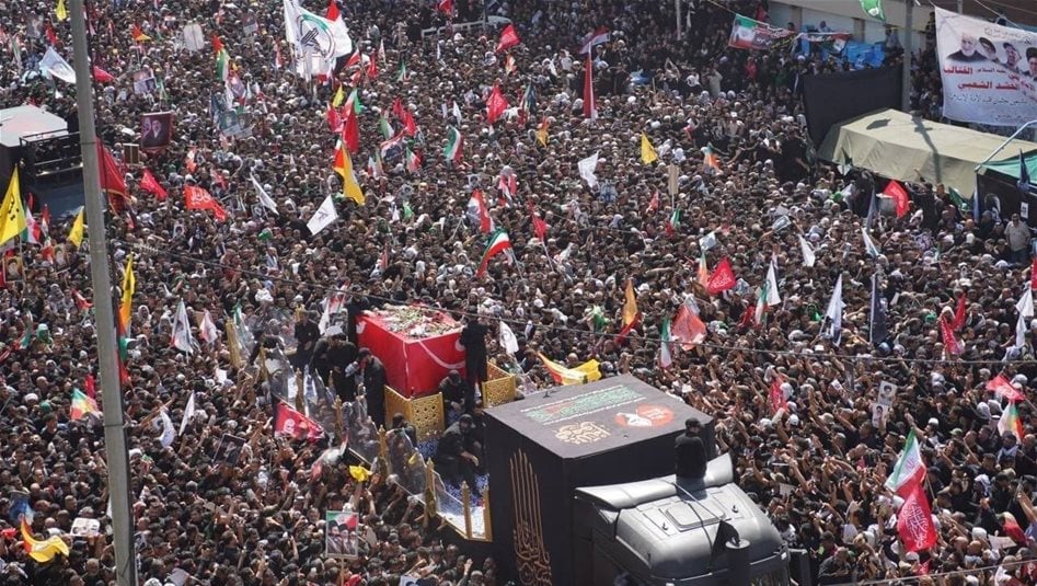 انتهاء مراسم تشييع السيد علي الخامنئي في النجف الاشرف