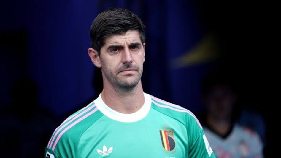 Belgium's Courtois details thigh injury that ended his match against Spain