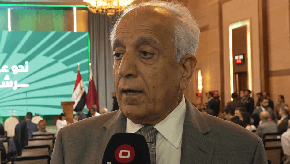 خليل زاد من واشنطن للسومرية: الزيدي يحظى بدعم أمريكي ونجاح رؤيته مرهون بحصر السلاح بيد الدولة
