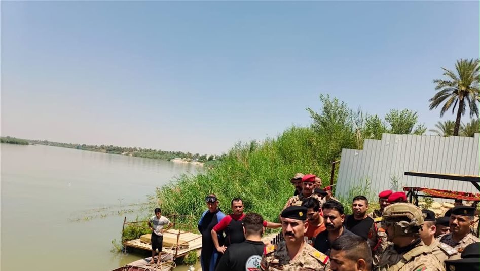 قائد فرقة المشاة الآلية الـ25 يشرف على عمليات البحث عن جثمان آمر اللواء