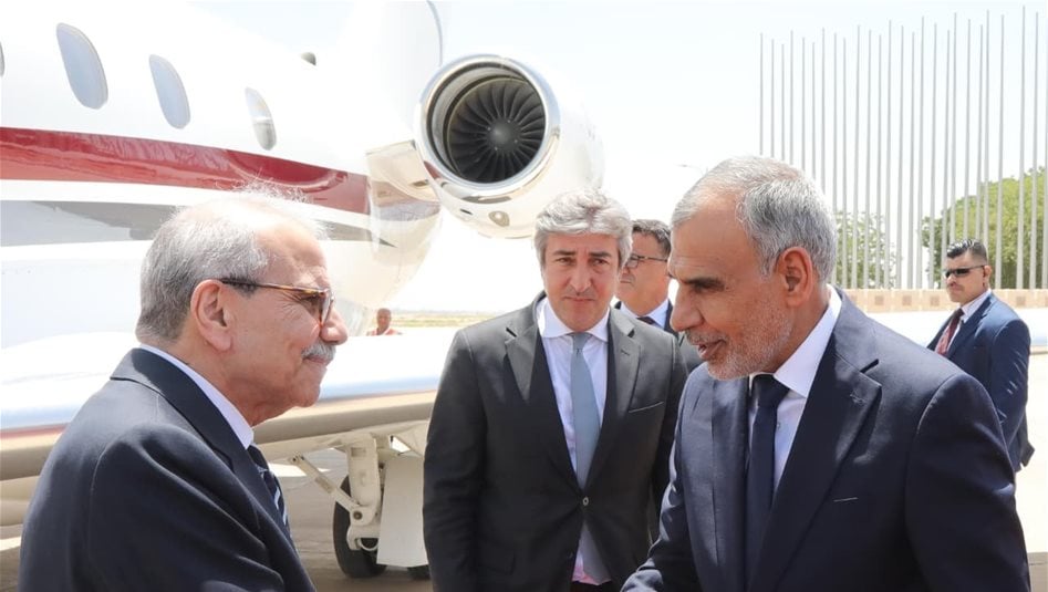 العراق – رئيس مجلس الوزراء اللبناني نواف سلام يصل إلى بغداد