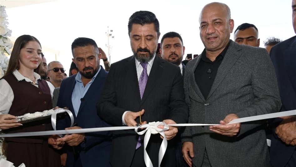 وزير العدل يفتتح المجمع العدلي في قضاء خانقين