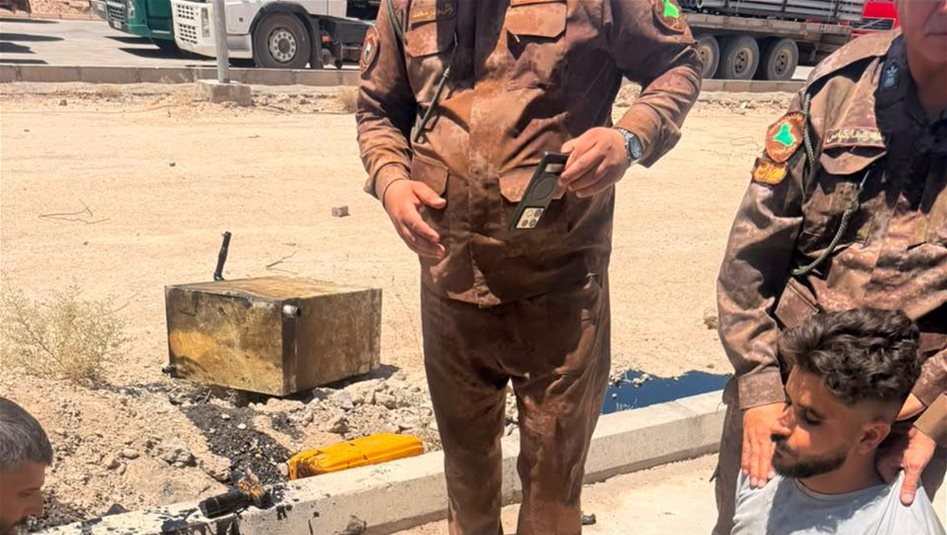 بالصور.. احباط تهريب أسلحة مخبأة داخل خزان وقود في منفذ القائم