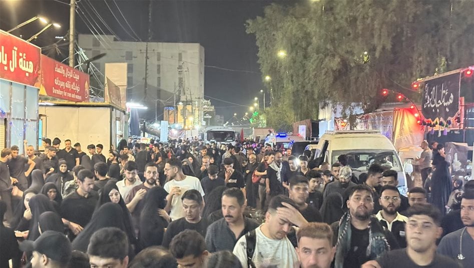 في كربلاء.. عدسة السومرية ترافق زوار الأربعينية نحو مرقد الإمام الحسين