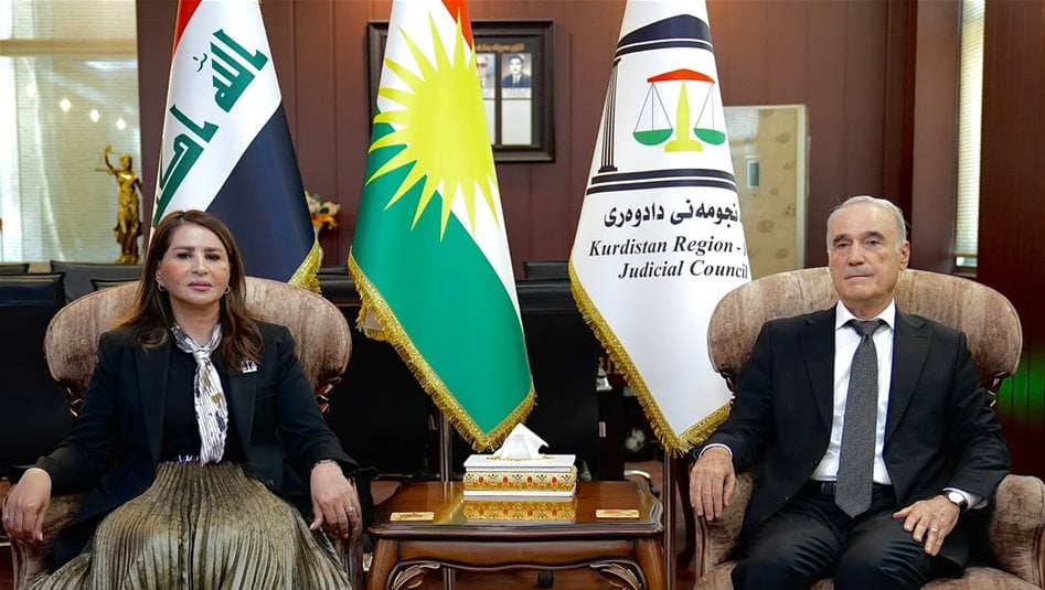 نقابة المحامين تبحث مع مجلس قضاء كردستان تفعيل الضمانات القانونية للمحامي