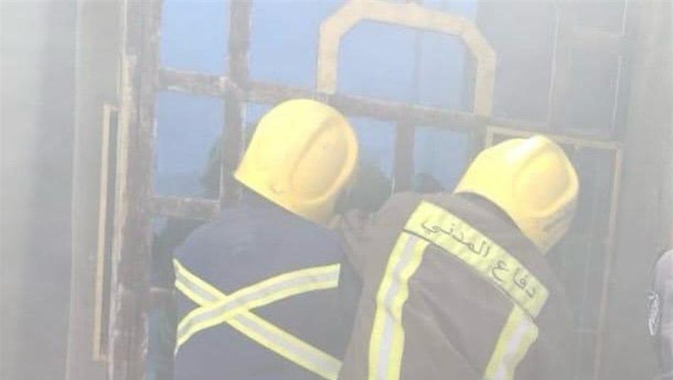 اخماد حريق اندلع في دار سكني بالانبار