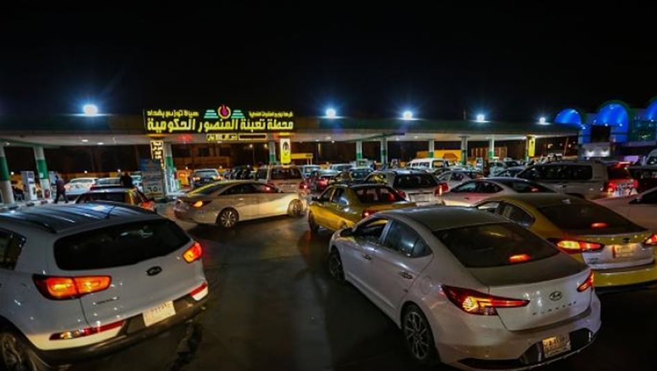 Bağdat ve birçok kentte benzin ve motorin kuyrukları uzuyor