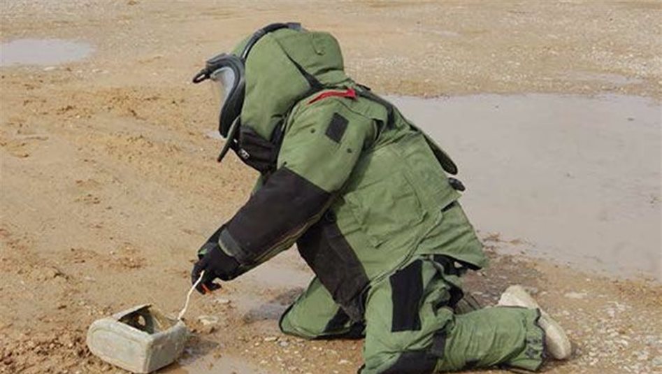 Anbar polisi, IŞİD savaş kalıntılarının kontrollü patlatılacağını