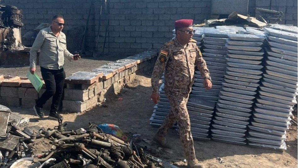 Bağdat'ta 9 kaçak metal eritme tesisi kapatıldı