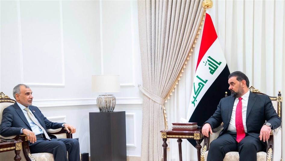 الحلبوسي والساري يبحثان آليات إعداد مشروع موازنة 2027