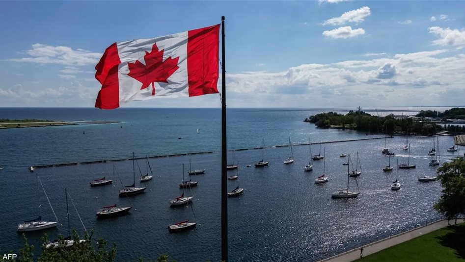 Ontario premier unveils lakeside banner challenging Trump’s renaming of Lake Ont