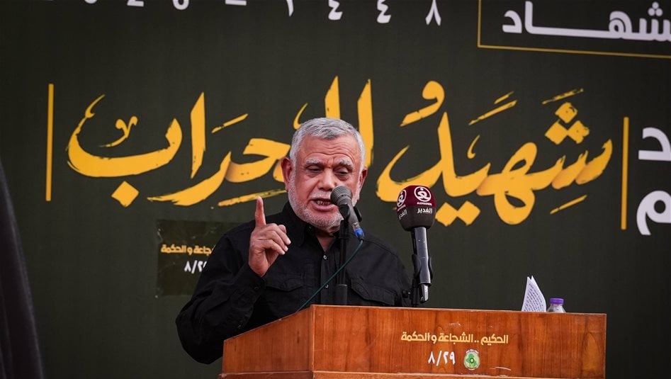 العامري: الصدام بين الدولة والمقاومة "مستحيل".. وتنظيم السلاح شأن عراقي