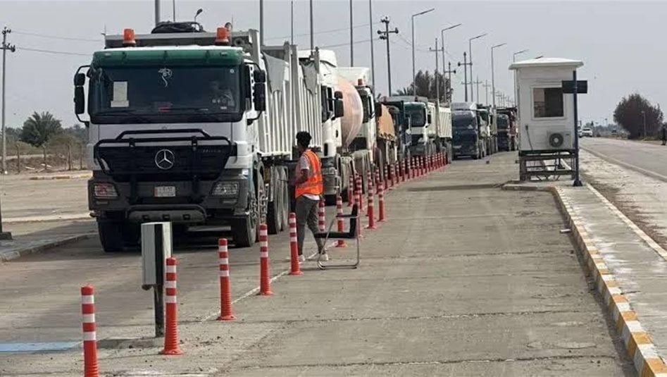 Irak, ağustos ayında TIR sistemiyle 1754 transit sefer kaydetti