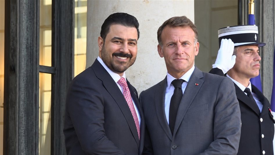 ماكرون يستقبل الزيدي في الإليزيه لبحث التعاون الدفاعي وأمن الطاقة
