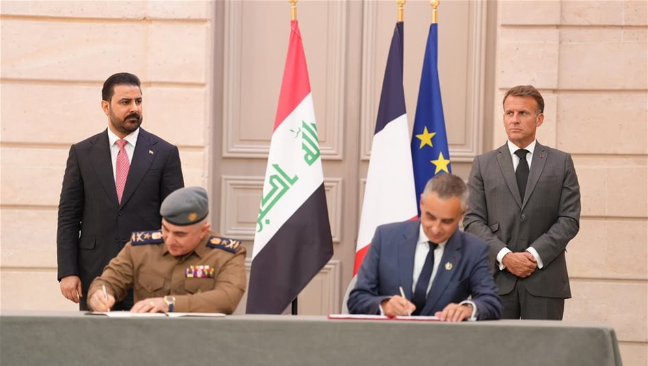 توقيع 6 مذكرات تفاهم بين العراق وفرنسا