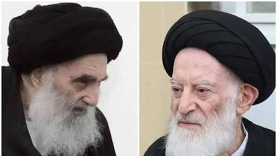 السيد السيستاني يعزي برحيل المرجع الكبير السيد موسى الشبيري الزنجاني