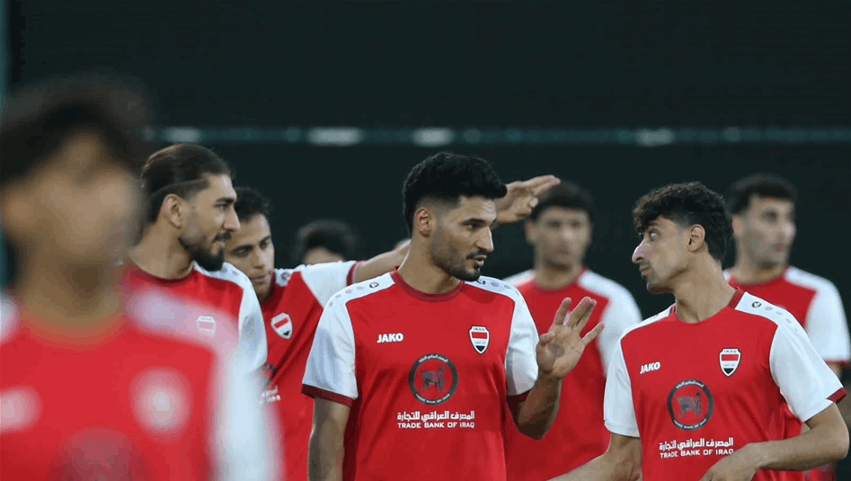 بالصور.. تدريبات أسود الرافدين استعداداً لمواجهة الكويت في خليجي 27
