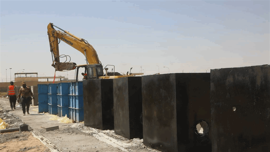 المجاري تواصل تنفيذ مشروع شبكات الصرف الصحي في ناحية كبيسة