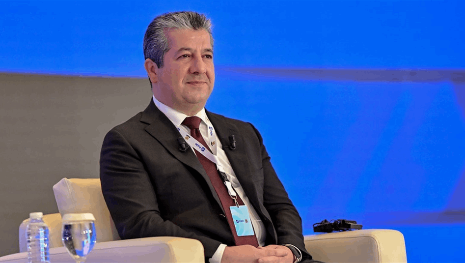 مكتب بارزاني يوضح تصريحات رئيس حكومة إقليم كوردستان لـ"فايننشال تايمز"