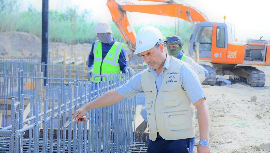 المديرية العامة للمجاري تعلن نسبة مشروع مجاري الديوانية الكبير