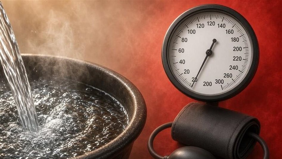 ما تأثير الاستحمام بالماء الساخن على ضغط الدم