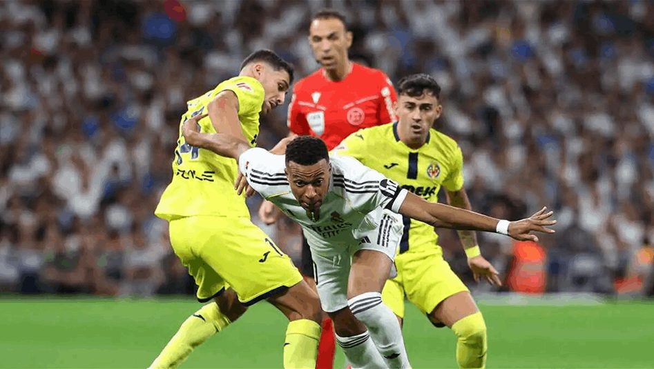 اليوم ريال مدريد وفياريال.. اليكم القنوات الناقلة