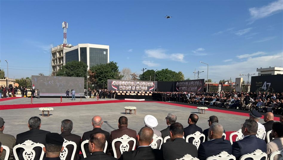 أعدموا على يد داعش.. بدء مراسيم تشييع رفاة 47 شهيدا من اهالي جنوب الموصل