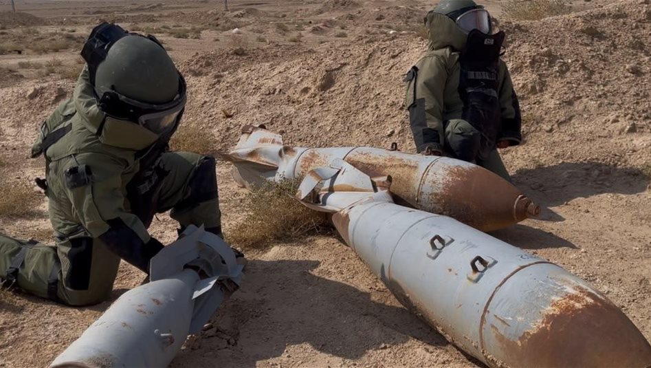 إتلاف 3 صواريخ غير منفلقة في صحراء غرب الأنبار